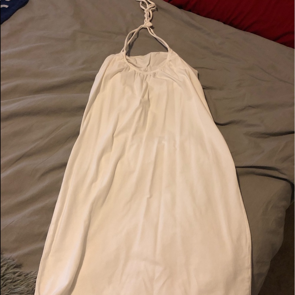 Short halter top sun dress
